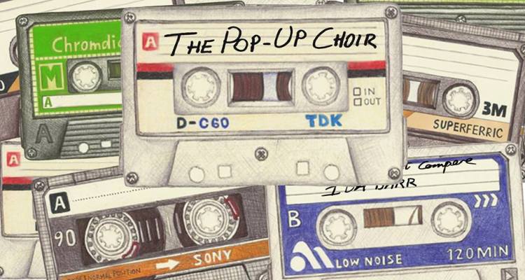 The Pop-Up Choir Masters of Pop