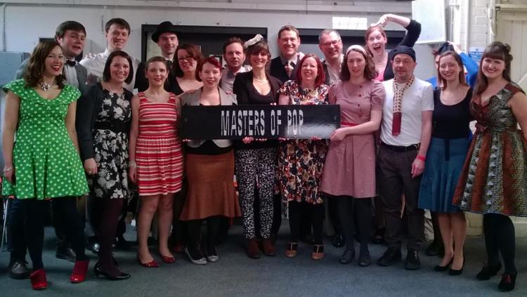 the pop-up choir masters of pop